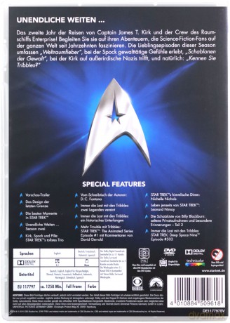 Star Trek: The Next Generation Season 2 (Star Trek: Następne pokolenie Sezon 2) [8DVD]