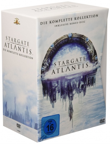 Stargate Atlantis Season 1-5 (Gwiezdne Wrota: Atlantyda Sezon 1-5) [26DVD]