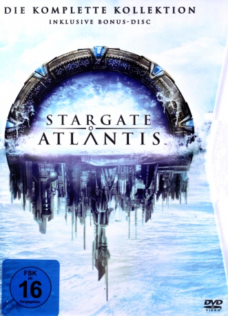 Stargate Atlantis Season 1-5 (Gwiezdne Wrota: Atlantyda Sezon 1-5) [26DVD]