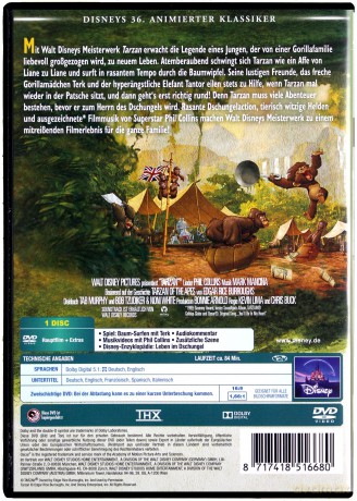 Tarzan [DVD]
