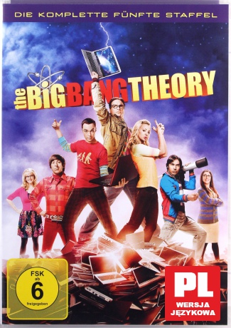 Teoria wielkiego podrywu Sezon 5 [3DVD]