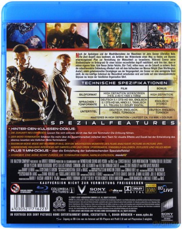 Terminator Salvation (Terminator - Ocalenie) [Blu-Ray]