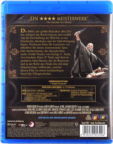 Biblia [Blu-Ray]