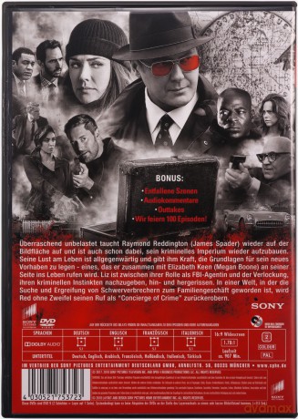 The Blacklist Season 5 (Czarna lista Sezon 5) [6DVD]