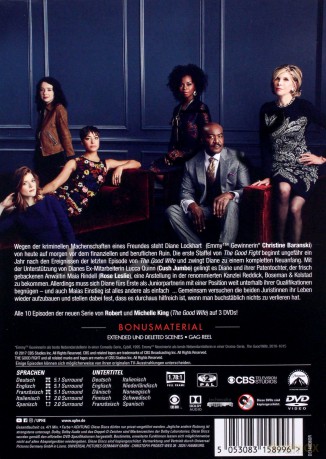 The Good Fight Season 1 (Sprawa idealna Sezon 1) [3DVD]