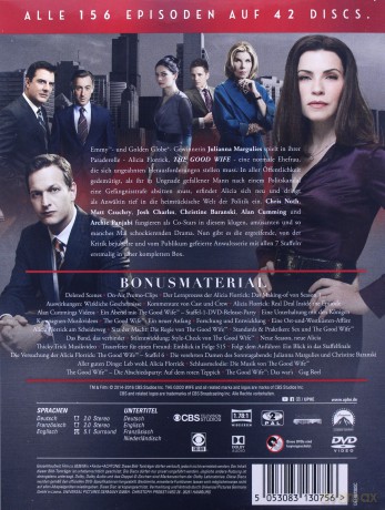 The Good Wife (Complete series) (Żona idealna (Kompletna seria)) [42DVD]