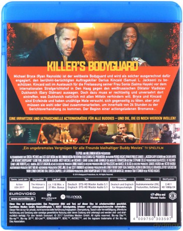 The Hitman's Bodyguard (Bodyguard Zawodowiec) [Blu-Ray]