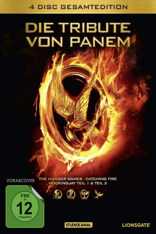 The Hunger Games 1-4 (Igrzyska śmierci 1-4) [4DVD]