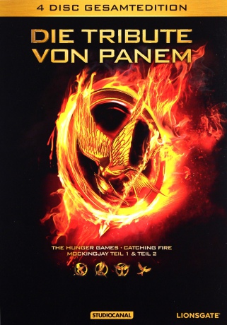 The Hunger Games 1-4 (Igrzyska śmierci 1-4) [4DVD]