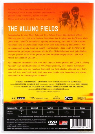 The Killing Fields (Pola śmierci) [DVD]