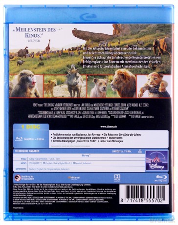 The Lion King (Król Lew) (Disney) [Blu-Ray]