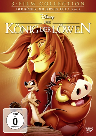 The Lion King 1-3 (Król Lew 1-3) [3DVD]