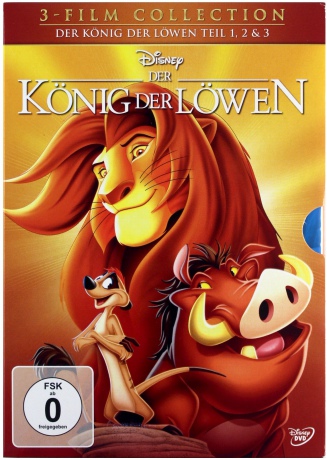 The Lion King 1-3 (Król Lew 1-3) [3DVD]