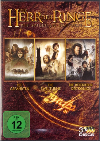 The Lord of the Rings: Trilogy (Władca pierścieni: Trylogia) [3DVD]