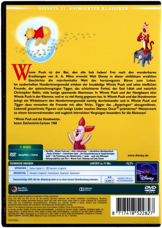 The Many Adventures of Winnie the Pooh (Przygody Kubusia Puchatka) [DVD]
