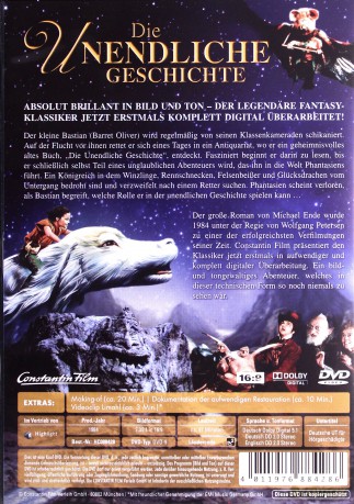 The NeverEnding Story (Niekończąca się opowieść) [DVD]