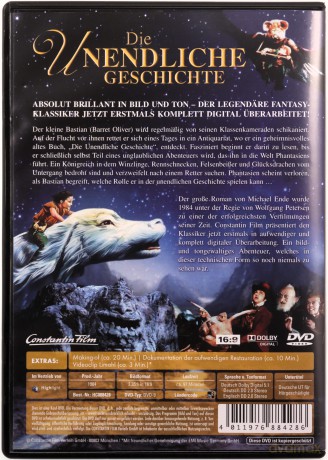 The NeverEnding Story (Niekończąca się opowieść) [DVD]
