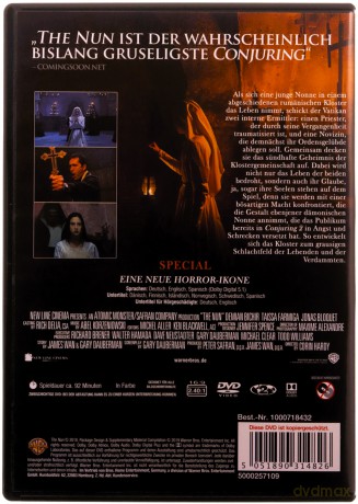 The Nun (Zakonnica) [DVD]