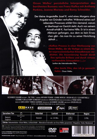 The Trial (Proces) [DVD]