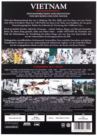 The Vietnam War (Wojna wietnamska: Film Kena Burnsa i Lynn Novick) [3DVD]