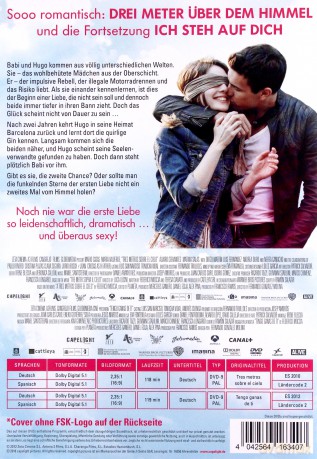 Three Steps Above Heaven / I Want You (Trzy metry nad niebem / Tylko Ciebie chcę) [2DVD]