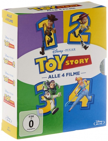 Toy Story 1-4 (Disney) [BOX] [4xBlu-Ray]