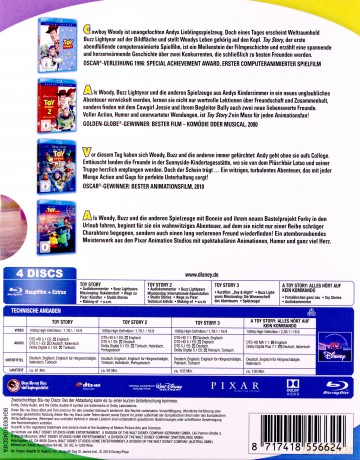 Toy Story 1-4 (Disney) [BOX] [4xBlu-Ray]