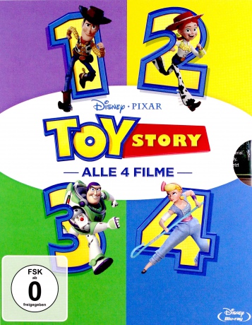 Toy Story 1-4 (Disney) [BOX] [4xBlu-Ray]