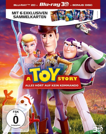 Toy Story 4 (Disney) [Blu-Ray 3D]+[2xBlu-Ray]