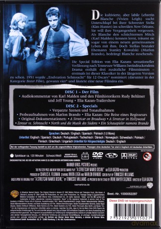 Tramwaj zwany pożądaniem (Edyca specjalna) [2DVD]