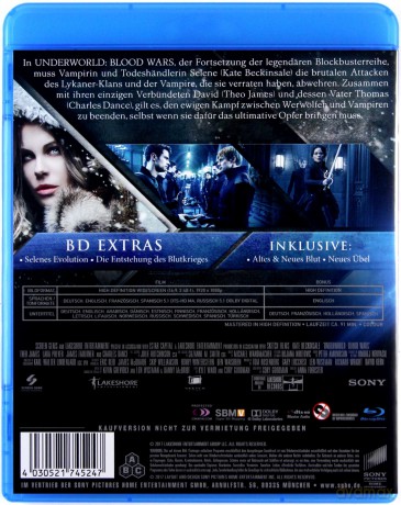 Underworld: Blood Wars (Underworld: Wojny krwi) [Blu-Ray]