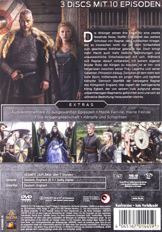 Vikings Season 2 (Wikingowie Sezon 2) [3DVD]