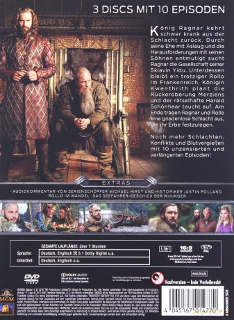 Vikings Season 4 Box 1 (Wikingowie Sezon 4 Część 1) [3DVD]