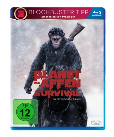 War for the Planet of the Apes (Wojna o planetę małp) [Blu-Ray]