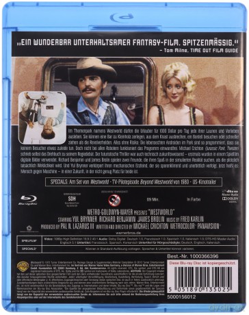 Westworld (Świat Dzikiego Zachodu) [Blu-Ray]