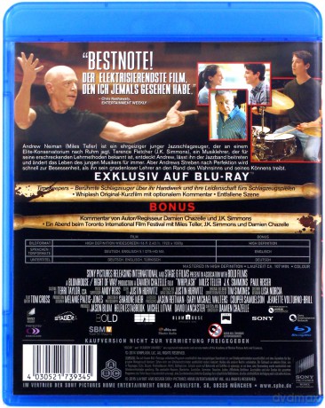 Whiplash [Blu-Ray]