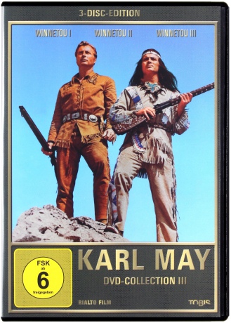 Winnetou - 1. Part / Winnetou - 2. Part / Winnetou - 3. Part (Winnetou: Złoto Apaczów / Winnetou II: Ostatni renegaci / Winnetou III: Ostatnia walka ) [3DVD]