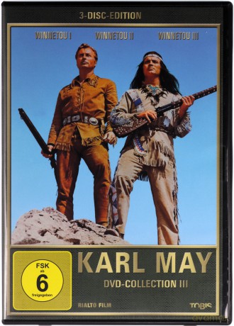 Winnetou - 1. Part / Winnetou - 2. Part / Winnetou - 3. Part (Winnetou: Złoto Apaczów / Winnetou II: Ostatni renegaci / Winnetou III: Ostatnia walka ) [3DVD]