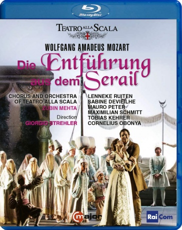 Wolfgang Amadeus Mozart (1756-1791): Die Entfuhrung aus dem Serail [Blu-Ray]