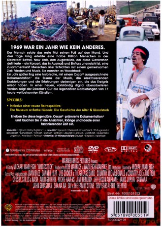 Woodstock (Director's Cut) (Special Edition) [2DVD]