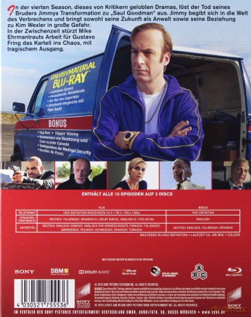 Zadzwoń do Saula Sezon 4 [3xBlu-Ray]