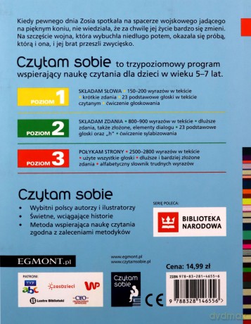 Bitwa Warszawska 1920, czyli Cud nad Wisłą. Czytam sobie. Poziom 3 - Ewa Nowak [KSIĄŻKA]