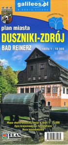 Duszniki Zdrój - Bad Reinerz - mapa