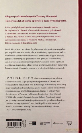 Ginczanka. Nie upilnuje mnie nikt - Izolda Kiec [KSIĄŻKA]