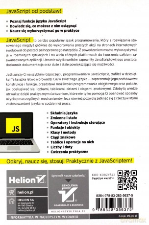 JavaScript Tworzenie nowoczesnych aplikacji webowych - Tomasz Sochacki [KSIĄŻKA]