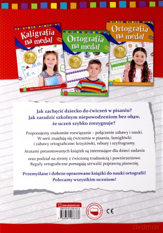 Kaligrafia na medal kl. 1 [KSIĄŻKA]