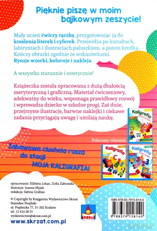 Kaligrafia. Rysuję Wzorki - Elżbieta Lekan [KSIĄŻKA]
