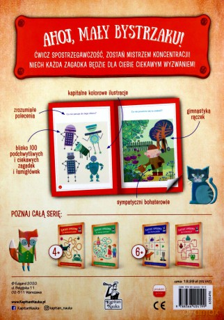 Kapitalne łamigłówki dla małych bystrzaków [KSIĄŻKA]
