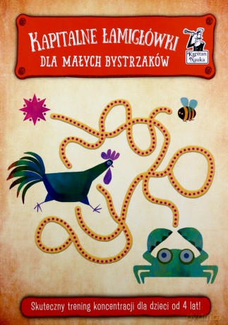 Kapitalne łamigłówki dla małych bystrzaków [KSIĄŻKA]