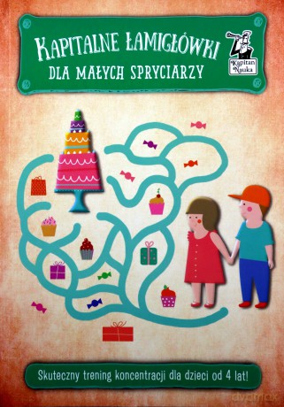 Kapitalne łamigłówki dla małych spryciarzy (4+) [KSIĄŻKA]